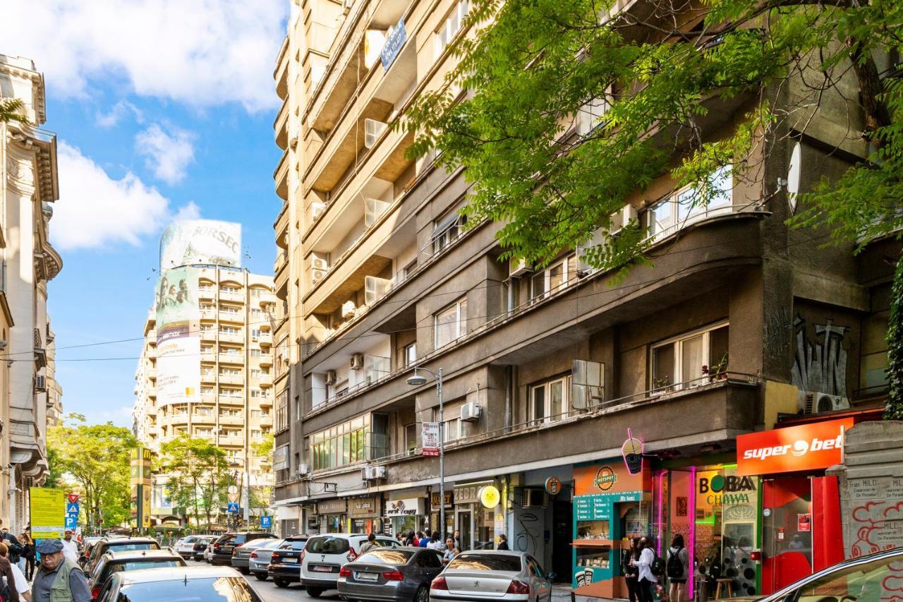 Апартаменты Tova Pearl Ultracentral - Romana Square Subway Бухарест Экстерьер фото